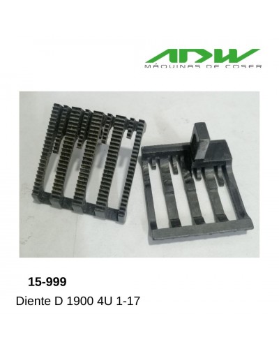 15-999 - Diente D 1900 4U 1-17